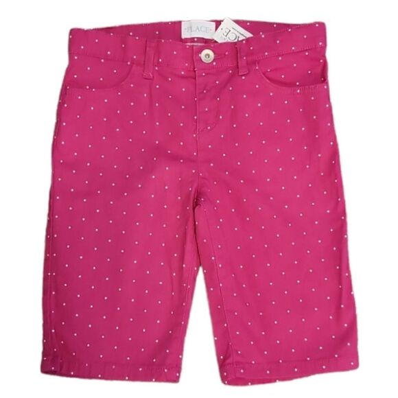 NWT CHILDREN'S PLACE TWILL SKIMMER SHORTS W/ADJUSTABLE WAIST SZ.10 - Picture 1 of 4